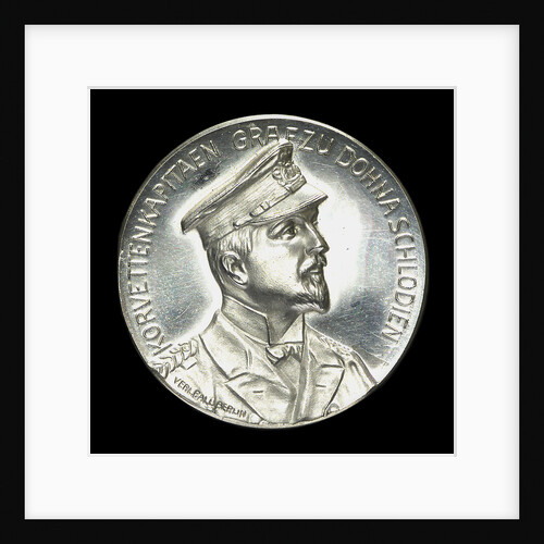 Medal commemorating Captain Count Dohna-Schlodien and the return of the 'Moewe' by M. Gotze