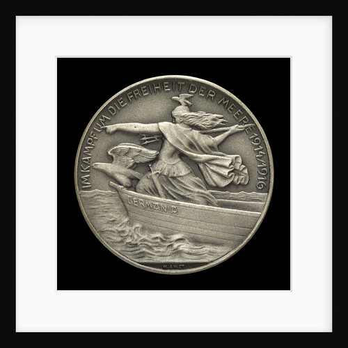Medal commemorating Admiral Reinhard von Scheer (1863-1928); reverse by M. & W.