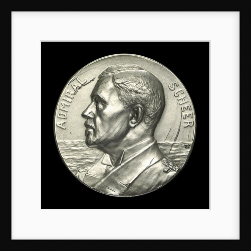 Medal commemorating Admiral Reinhard von Scheer (1863-1928) and the Battle of Jutland, 1916; obverse by B.H. Mayer