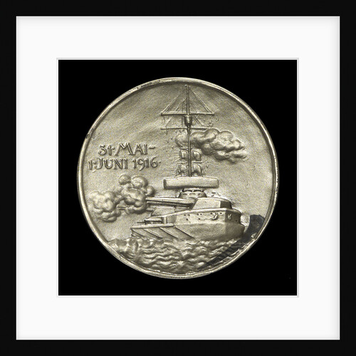 Medal commemorating Admiral Franz von Hipper (1863-1932) and the Battle of Jutland, 1916; reverse by F. Eue