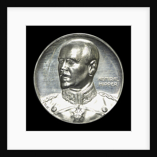 Medal commemorating Admiral Franz von Hipper (1863-1932) and the Battle of Jutland, 1916; obverse by F. Eue