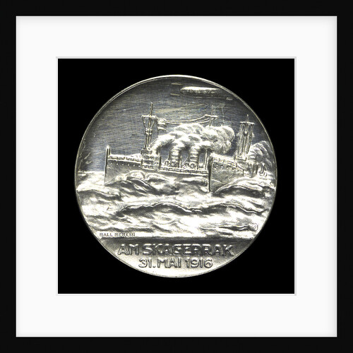 Medal commemorating Admiral Franz von Hipper (1863-1932) and the Battle of Jutland, 1916; reverse by F. Eue