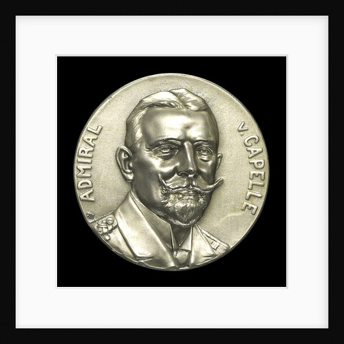 Medal commemorating Admiral Eduard von Capelle (1855-1931) and the Battle of Jutland, 1916; obverse by B.H. Mayer