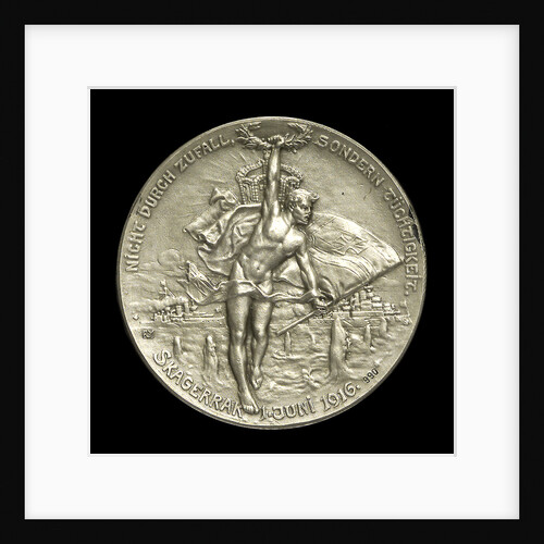 Medal commemorating Admiral Eduard von Capelle (1855-1931) and the Battle of Jutland, 1916; reverse by B.H. Mayer