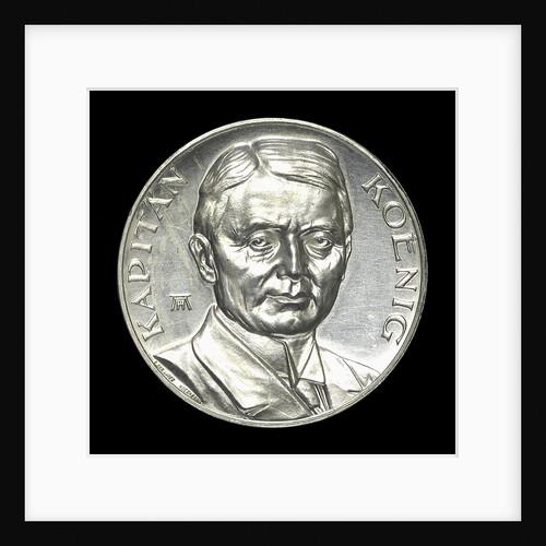 Medal commemorating Captain Paul König and the submarine 'Deutschland' by August Hummel