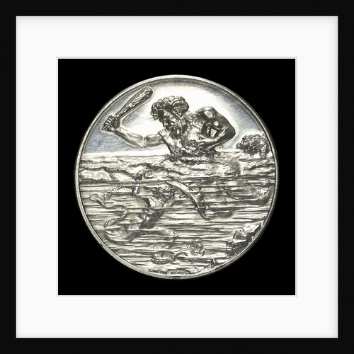 Medal commemorating the glory of the submarine; obverse by Lauer Bros.