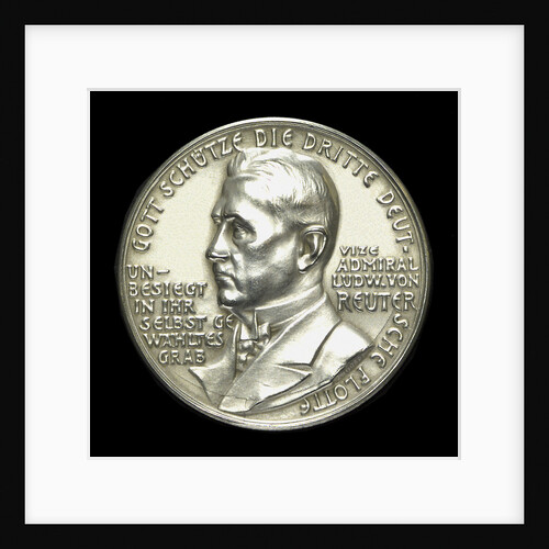 Medal commemorating the scuttling of the German fleet, 1919; obverse by unknown