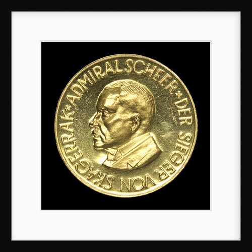 Medal commemorating Admiral Rheinhold von Scheer (1863-1928); obverse by unknown