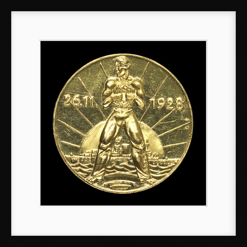 Medal commemorating Admiral Rheinhold von Scheer (1863-1928); reverse by Unknown