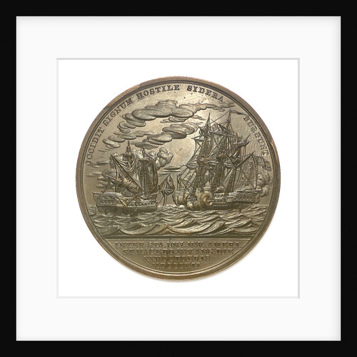 Medal commemorating Captain Stephen Decatur (1779-1820) and the action between USS 'United States' and HMS 'Macedonian', 1812; reverse by Moritz Furst