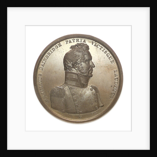 Medal commemorating Commodore William Bainbridge (1774-1833) and the action between USS 'Constitution' and HMS 'Java', 1812; obverse by Moritz Furst