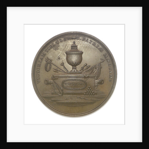 Medal commemorating the action between USS 'Enterprise' and HMS 'Boxer', 1813; obverse by Moritz Furst