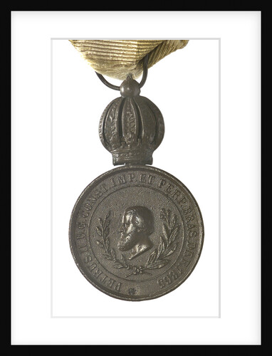 Medal commemorating the Battle of Riachuelo, 1865; obverse by unknown