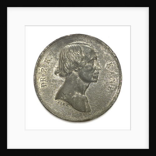 Medal commemorating Dr Elisha Kent Kane (1820-1857), Arctic explorer; obverse by F.C. Kay & Sons