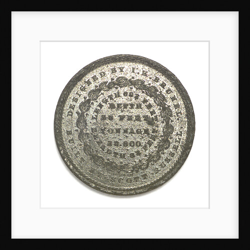 Medal commemorating the SS 'Great Eastern'; reverse by J.H. Merriam