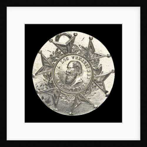 Medal commemorating the defence of Callao, 1866; obverse by unknown