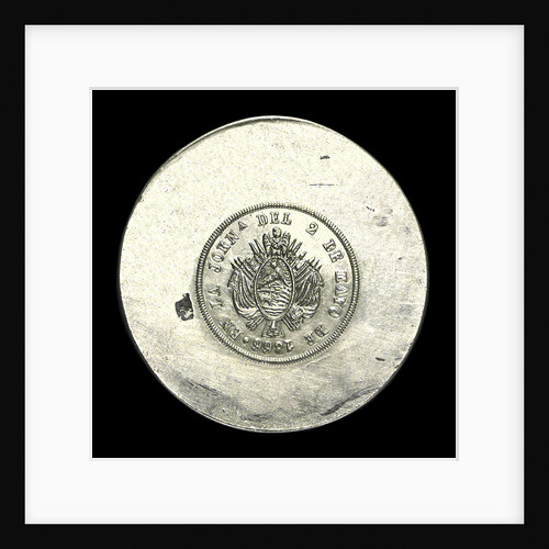 Medal commemorating the defence of Callao, 1866; reverse by unknown