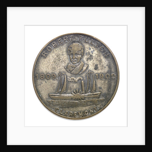 Medal commemorating the Hudson-Fulton celebration, 1909; obverse by Whitehead & Hoag