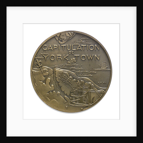 Medal commemorating the 150th anniversary of the capitulation of York Town, 1931; reverse by Pierre Turin