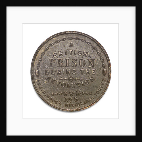 Token commemorating HMS 'Jersey'; reverse by unknown