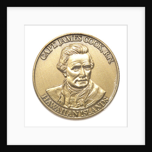 Medal commemorating the bicentenary of Cook's discovery of Hawaii, 1978; obverse by MDH Enterprises