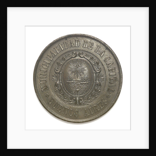Medal commemorating Christopher Columbus (1451-1506) and the discovery of America, 1492; obverse by unknown