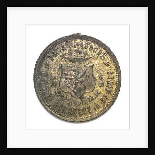 Medal commemorating Christopher Columbus (1451-1506) and the discovery of America, 1492; reverse by unknown