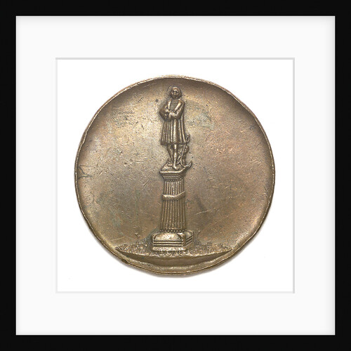 Medal depicting the Tucuman monument of Christopher Columbus (1451-1506); obverse by unknown