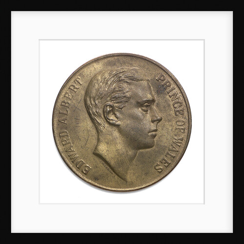Medal commemorating the visit of  the Prince of Wales to Argentina, 1925; obverse by J.M. Lubary