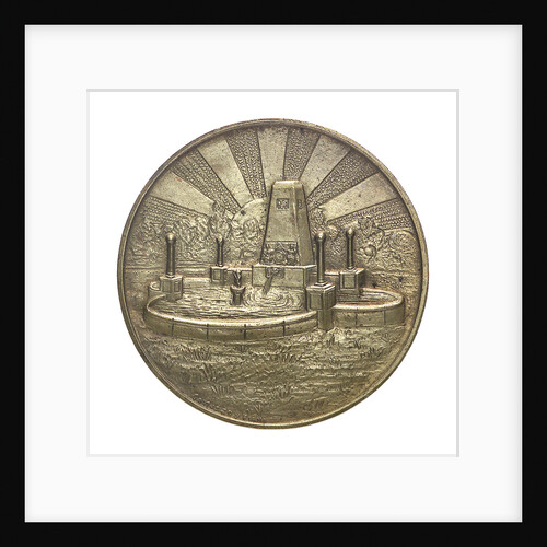 Medal commemorating the Bahia Blanca centenary, 1928; obverse by unknown