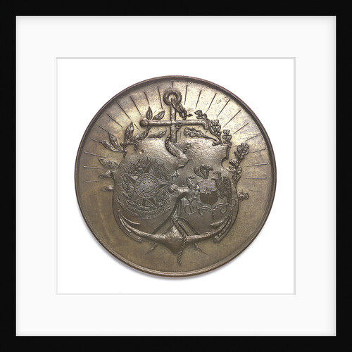 Medal commemorating the visit of the Chilean fleet to Rio de Janeiro, 1897; obverse by unknown