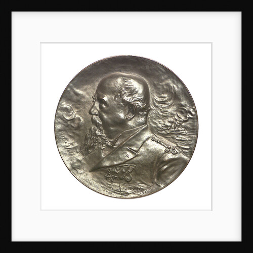Commemorative medal depicting Captain V. E. Lavarello; obverse by Cardinal Francisco Jimenez de Cisneros Ximenes