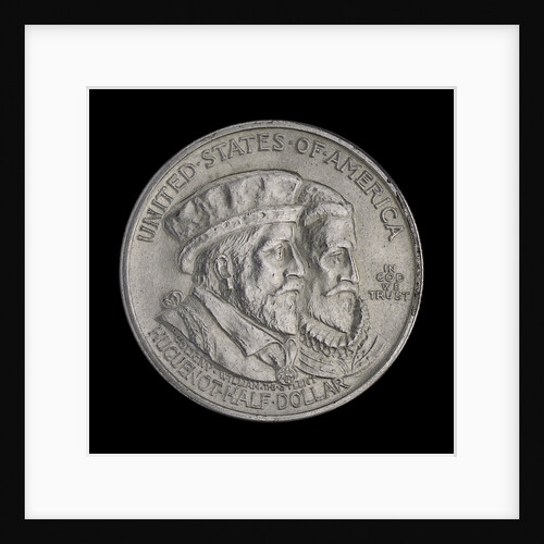 Coin commemorating the Huguenot-Walloon Tercentenary, 1924; obverse by unknown