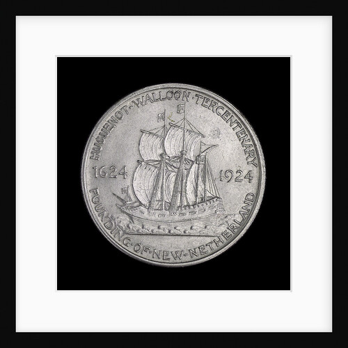 Coin commemorating the Huguenot-Walloon Tercentenary, 1924; reverse by unknown