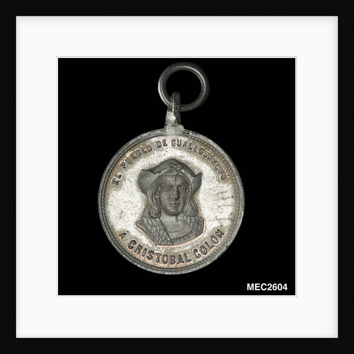 Token commemorating the 400th anniversary of the discovery of America, 1892 by unknown
