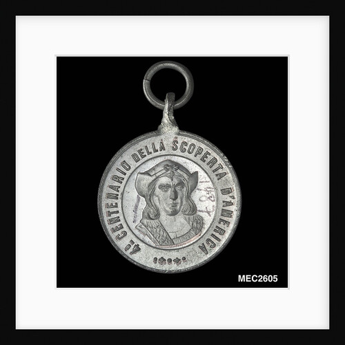 Token commemorating the 400th anniversary of the discovery of America, 1892 by Unknown