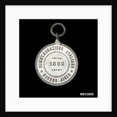 Token commemorating the 400th anniversary of the discovery of America, 1892 by unknown