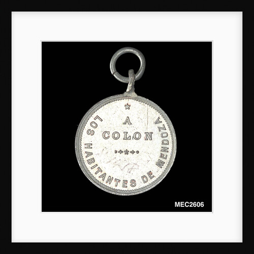 Token commemorating the 400th anniversary of the discovery of America, 1892 by unknown