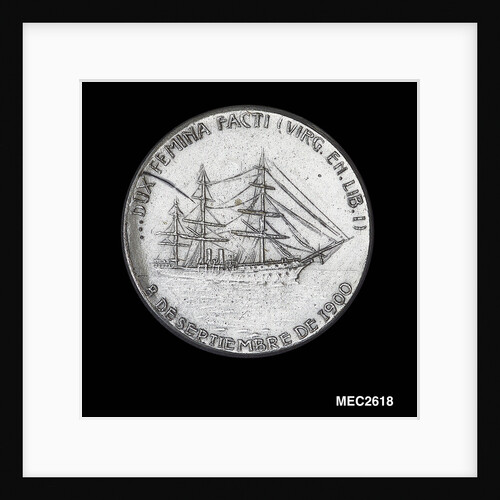 Medal commemorating hoisting the flag on SS 'Belgrano', 'Pueyrredon' and 'Sarmiento' by unknown