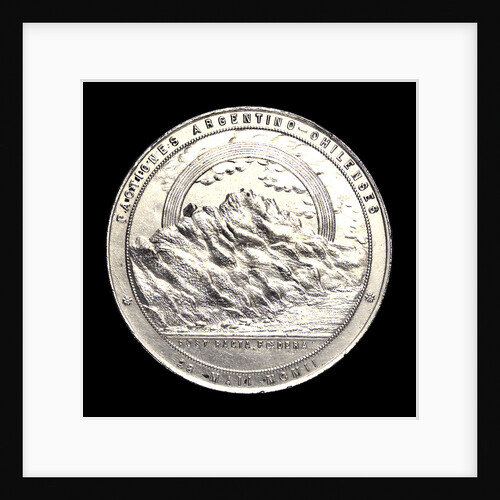 Medal commemorating peace between Chile and Argentina, 1911; reverse by unknown