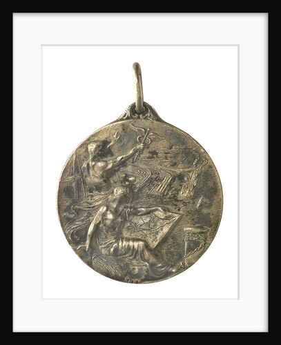 Medal commemorating Bahia Blanca centenary, 1928; obverse by unknown