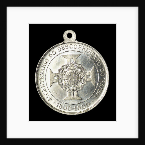 Medal commemorating the discovery of Brazil and Admiral Cabral; reverse by Unknown