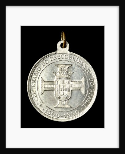 Medal commemorating the discovery of Brazil and Admiral Cabral; reverse by Unknown