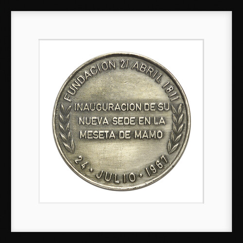Venezuelan Naval School badge; reverse by unknown