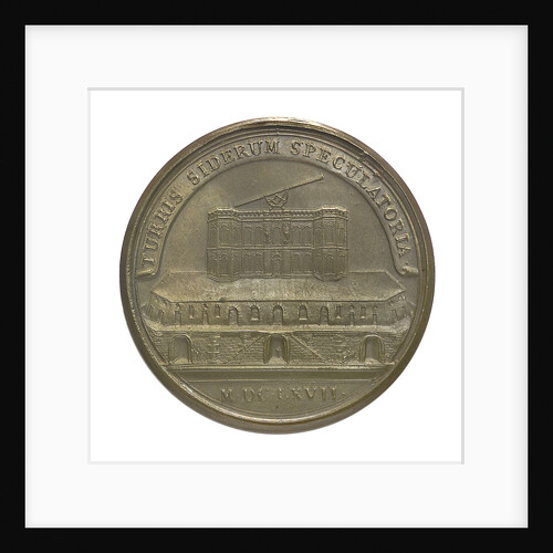 Medal commemorating Louis XIV and the Paris Observatory; reverse by J. Mauger