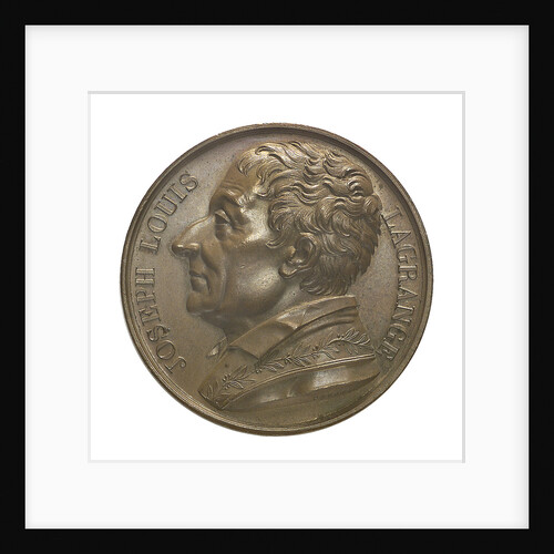 Commemorative medal depicting Joseph Louis La Grange (1735-1813); obverse by Donadio