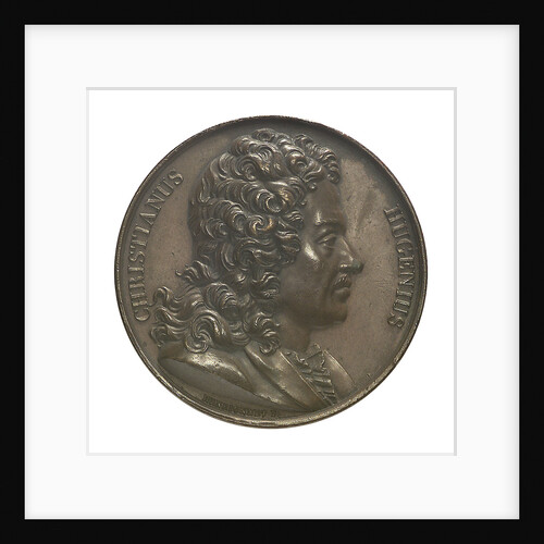 Commemorative medal depicting Christian Huygens (1629-95); obverse by Henrionnet