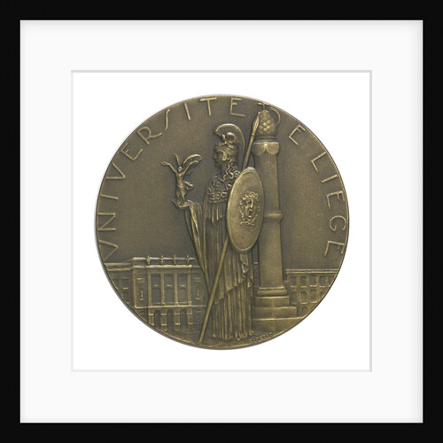 Commemorative medal, University of Liège by G. Petit