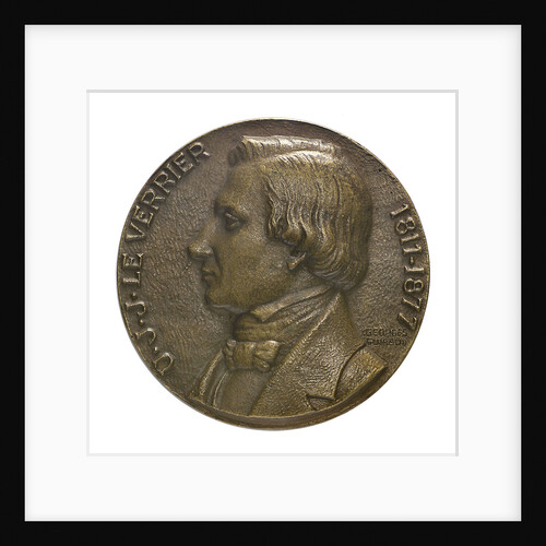 Medal commemorating the centenary of the discovery of the planet Neptune, 1946; obverse by Georges Guiraud