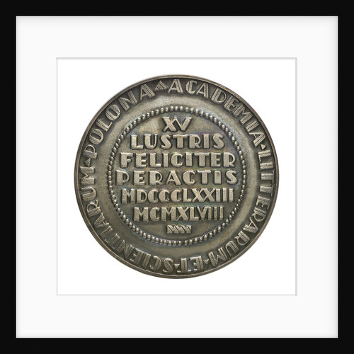 Commemorative medal depicting Nicholas Copernicus (1473-1543); reverse by F. Kalfas